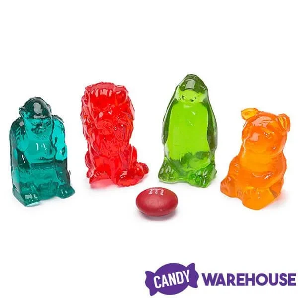 3D Gummy Animals Candy Bags: 10-Piece Set 4 3D Gummy Animals Candy Bags: 10-Piece Set - Image 4