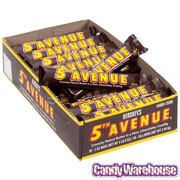 5th Avenue Candy Bars: 18-Piece Box 2 5th Avenue Candy Bars: 18-Piece Box - Image 2