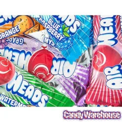 AirHeads Taffy Mini Candy Bars: 80-Piece Bag -Sweet Candy Planet airheads taffy mini candy bars 80 piece bag candy warehouse 4
