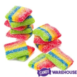AirHeads Xtremes Bites Mini Sour Candy Belts - Rainbow Berry: 30-Ounce Bag -Sweet Candy Planet airheads xtremes bites mini sour candy belts rainbow berry 30 ounce bag candy warehouse 4