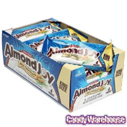 Almond Joy King Size Candy Bars: 18-Piece Box -Sweet Candy Planet almond joy king size candy bars 18 piece box candy warehouse 4