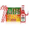 Archie McPhee Ketchup Candy Canes: 6-Piece Box