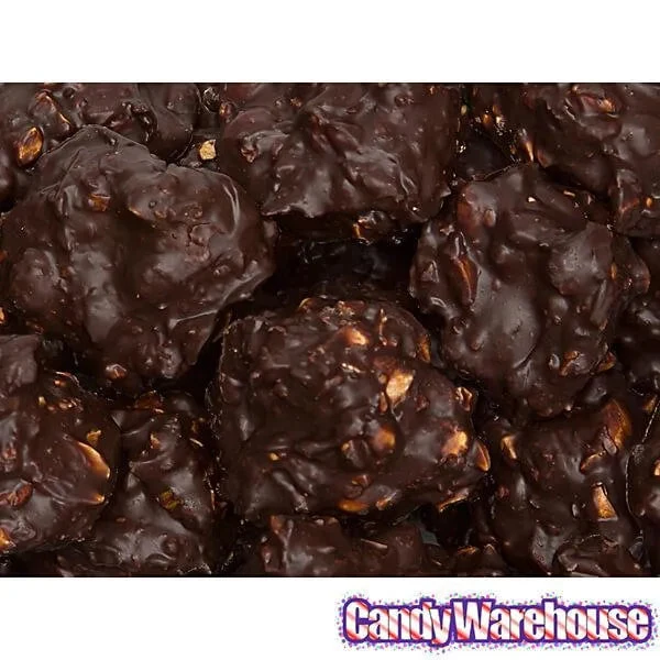 Asher's Dark Chocolate Peanut Clusters Candy: 5LB Box 4 Asher's Dark Chocolate Peanut Clusters Candy: 5LB Box - Image 4