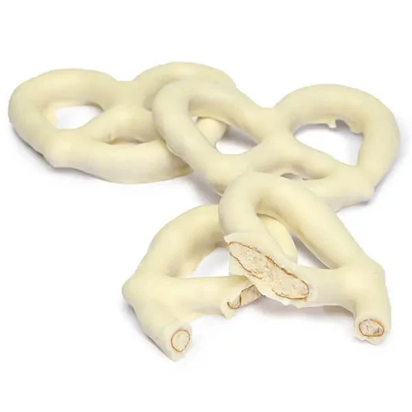 Asher's White Chocolate Covered Pretzels: 6LB Box 1 Asher's White Chocolate Covered Pretzels: 6LB Box