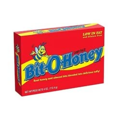 Bit-O-Honey Candy Bars 5-Ounce Packs: 12-Piece Box