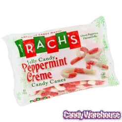 Brach's Peppermint Creme Jelly Candy Canes: 40-Piece Bag -Sweet Candy Planet brach s peppermint creme jelly candy canes 40 piece bag candy warehouse 4