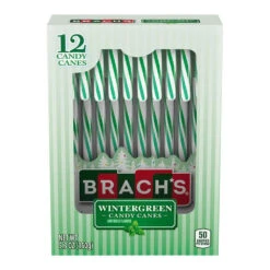 Brach's Wintergreen Candy Canes 12-PC Box