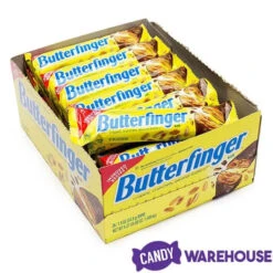 Butterfinger Candy Bars: 36-Piece Box -Sweet Candy Planet butterfinger candy bars 36 piece box candy warehouse 3