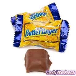 Butterfinger Mini Size Candy Bars: 5LB Bag -Sweet Candy Planet butterfinger mini size candy bars 5lb bag candy warehouse 3