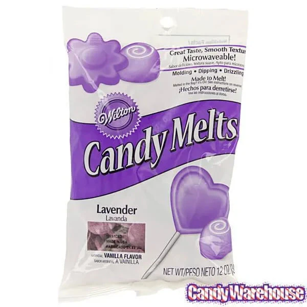 Wilton Candy Melts - Lavender: 12-Ounce Bag 4 Wilton Candy Melts - Lavender: 12-Ounce Bag - Image 4