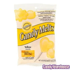 Wilton Candy Melts - Yellow: 12-Ounce Bag -Sweet Candy Planet candy melts yellow 12 ounce bag candy warehouse 4