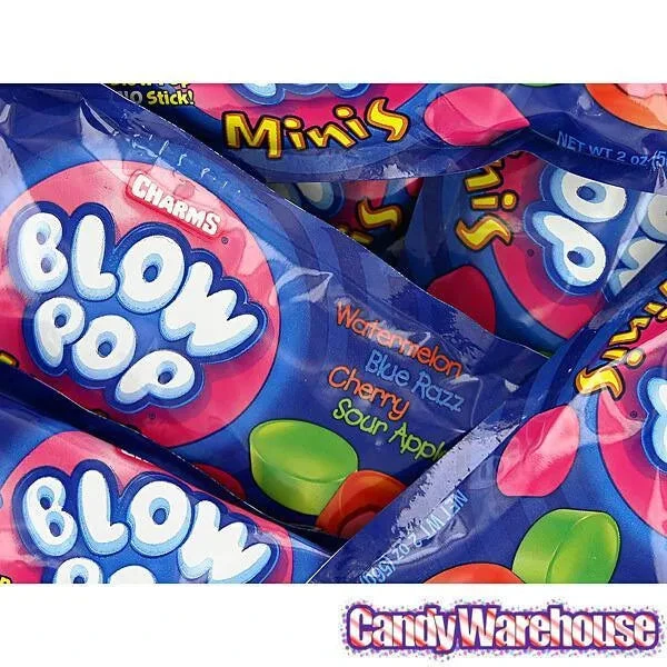 Charms Blow Pop Minis 2-Ounce Packs: 24-Piece Display 2 Charms Blow Pop Minis 2-Ounce Packs: 24-Piece Display - Image 2