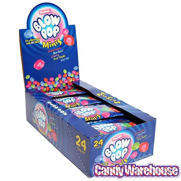 Charms Blow Pop Minis 2-Ounce Packs: 24-Piece Display 5 Charms Blow Pop Minis 2-Ounce Packs: 24-Piece Display - Image 5