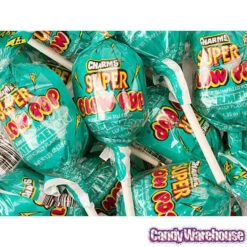 Charms Super Blow Pops - Watermelon: 72-Piece Set -Sweet Candy Planet charms super blow pops watermelon 72 piece set candy warehouse 3