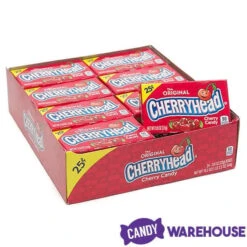 Cherryhead Candy Mini Packs: 24-Piece Box -Sweet Candy Planet cherryhead candy mini packs 24 piece box candy warehouse 5