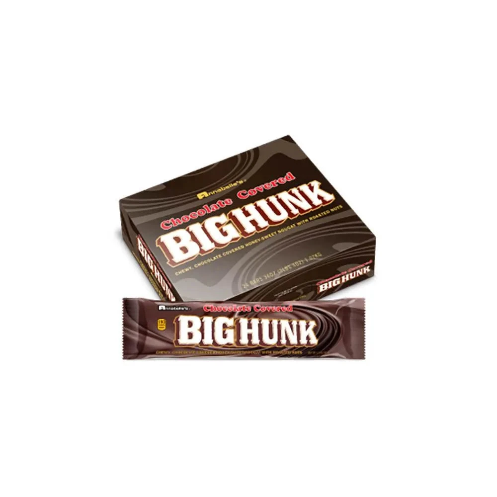 Chocolate Covered Big Hunk Candy Bars: 24-Piece Box 2 Chocolate Covered Big Hunk Candy Bars: 24-Piece Box - Image 2