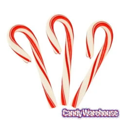 Christmas Peppermint Mini Candy Canes: 240-Piece Box -Sweet Candy Planet christmas peppermint mini candy canes 240 piece box candy warehouse 3
