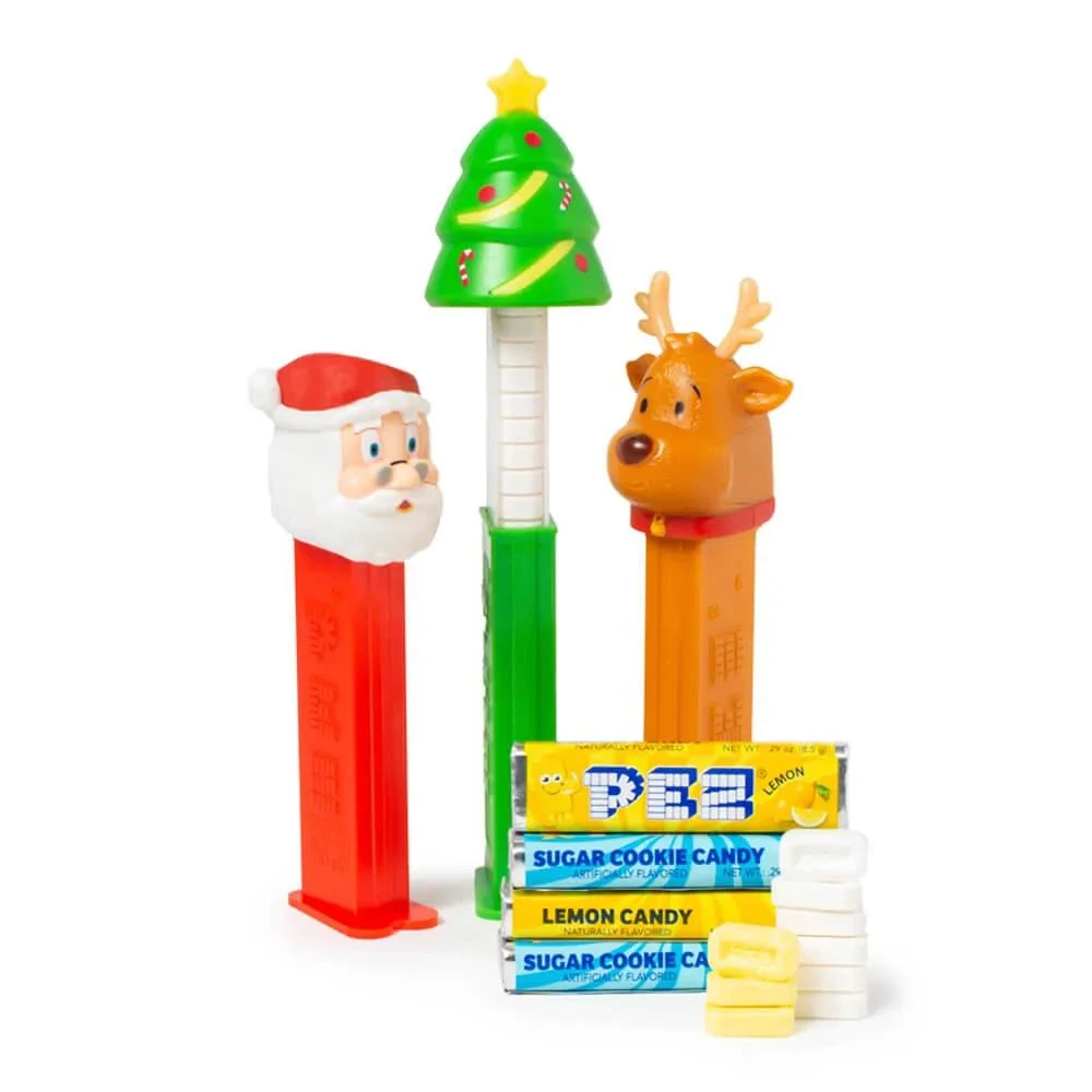 Christmas PEZ Candy Packs: 12-Piece Display 1 Christmas PEZ Candy Packs: 12-Piece Display