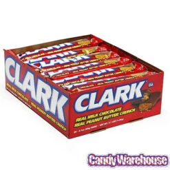 Clark Candy Bars: 24-Piece Box -Sweet Candy Planet clark candy bars 24 piece box candy warehouse 3