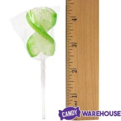 CurlyCutes Petite Crystal Ribbon Pops - Green Lime: 20-Piece Jar 7 CurlyCutes Petite Crystal Ribbon Pops - Green Lime: 20-Piece Jar -Sweet Candy Planet curlycutes petite crystal ribbon pops green lime 20 piece jar candy warehouse 3