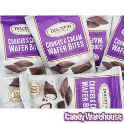 Dolcetto Cookies & Cream-Filled Wafer Bites Packs: 24-Piece Display 7 Dolcetto Cookies & Cream-Filled Wafer Bites Packs: 24-Piece Display -Sweet Candy Planet dolcetto cookies and cream filled wafer bites packs 24 piece display candy warehouse 4 f7999958 1162 462f 89df 1a878aa98de4
