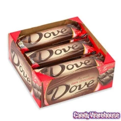 Dove Dark Chocolate Bars: 18-Piece Box -Sweet Candy Planet dove dark chocolate bars 18 piece box candy warehouse 3