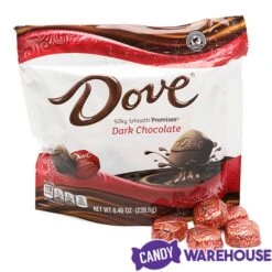 Dove Dark Chocolate Squares: 28-Piece Bag -Sweet Candy Planet dove dark chocolate squares 28 piece bag candy warehouse 4