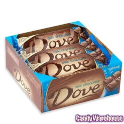 Dove Milk Chocolate Bars: 18-Piece Box -Sweet Candy Planet dove milk chocolate bars 18 piece box candy warehouse 3