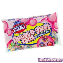 Dubble Bubble Assorted Bubble Gum: 30-Ounce Bag -Sweet Candy Planet dubble bubble assorted bubble gum 30 ounce bag candy warehouse 3