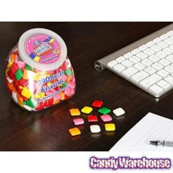 Dubble Bubble Assorted Chewing Gum Tabs: 390-Piece Desktop Tub 9 Dubble Bubble Assorted Chewing Gum Tabs: 390-Piece Desktop Tub -Sweet Candy Planet dubble bubble assorted chewing gum tabs 390 piece desktop tub candy warehouse 5