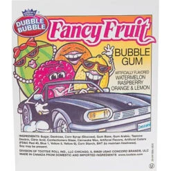 Dubble Bubble Fancy Fruit Gum: 850-Piece Case -Sweet Candy Planet dubble bubble fancy fruit gum 850 piece case candy warehouse 3