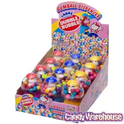 Dubble Bubble Gumball Machine Dispensers: 12-Piece Box -Sweet Candy Planet dubble bubble gumball machine dispensers 12 piece box candy warehouse 3 e78979e8 20db 4514 9449 521eb8f21c86