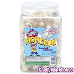 Dubble Bubble Home Run Baseball Gumballs: 240-Piece Tub 8 Dubble Bubble Home Run Baseball Gumballs: 240-Piece Tub -Sweet Candy Planet dubble bubble home run baseball gumballs 240 piece tub candy warehouse 4 4d29b739 a811 4d64 a6d3 c162949d7fb6