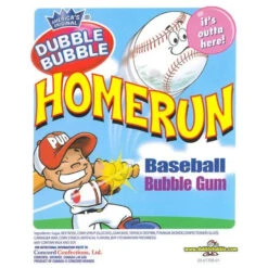 Dubble Bubble Home Run Baseball Gumballs: 240-Piece Tub 9 Dubble Bubble Home Run Baseball Gumballs: 240-Piece Tub -Sweet Candy Planet dubble bubble home run baseball gumballs 240 piece tub candy warehouse 5 9d790221 62d0 4455 a8e6 0ebf4caf1420