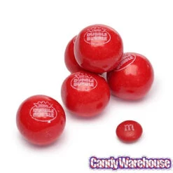 Dubble Bubble Hot Chew Cinnamon 1-Inch Gumballs: 850-Piece Case -Sweet Candy Planet dubble bubble hot chew cinnamon 1 inch gumballs 850 piece case candy warehouse 3