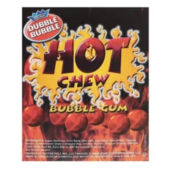 Dubble Bubble Hot Chew Cinnamon 1-Inch Gumballs: 850-Piece Case -Sweet Candy Planet dubble bubble hot chew cinnamon 1 inch gumballs 850 piece case candy warehouse 5