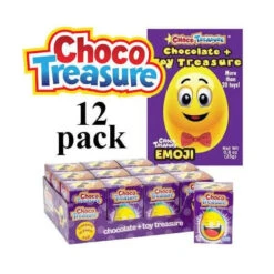 Emoji ChocoTreasure Surprise Eggs With Toy Inside: 12-Piece Box 15 Emoji ChocoTreasure Surprise Eggs With Toy Inside: 12-Piece Box -Sweet Candy Planet emoji chocotreasure surprise eggs with toy inside 12 piece box candy warehouse 8