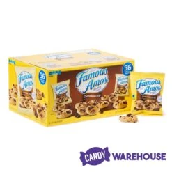 Famous Amos Bite Size Cookie Bags - 36-Piece Box 7 Famous Amos Bite Size Cookie Bags - 36-Piece Box -Sweet Candy Planet famous amos bite size cookie bags 36 piece box candy warehouse 4