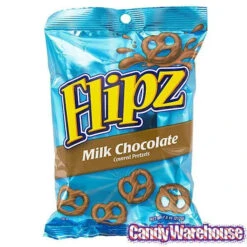 Flipz Milk Chocolate Mini Pretzels: 7.5-Ounce Bag 7 Flipz Milk Chocolate Mini Pretzels: 7.5-Ounce Bag -Sweet Candy Planet flipz milk chocolate mini pretzels 7 5 ounce bag candy warehouse 4