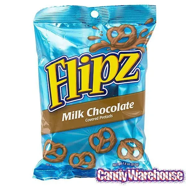 Flipz Milk Chocolate Mini Pretzels: 7.5-Ounce Bag 4 Flipz Milk Chocolate Mini Pretzels: 7.5-Ounce Bag - Image 4