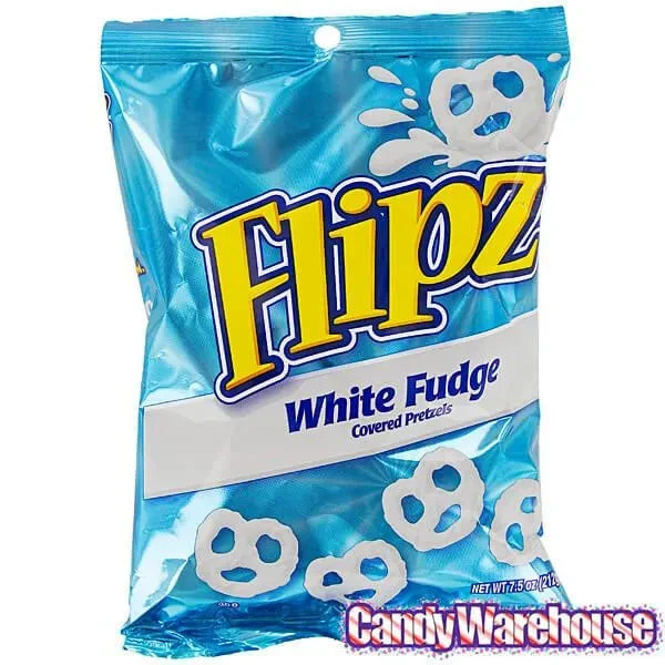 Flipz White Fudge Mini Pretzels: 7.5-Ounce Bag 4 Flipz White Fudge Mini Pretzels: 7.5-Ounce Bag - Image 4