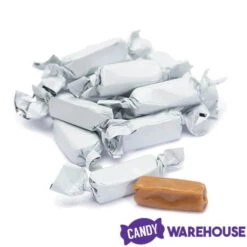 Foiled Caramel Candy - White: 180-Piece Bag -Sweet Candy Planet foiled caramel candy white 180 piece bag candy warehouse 3