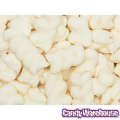 Guittard White Satin Ribbons: 50LB Bag -Sweet Candy Planet guittard white satin ribbons 50lb bag candy warehouse 3