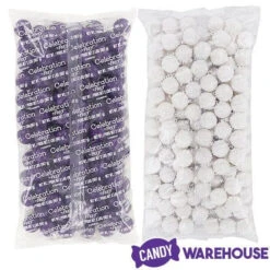 Gumballs Color Combo - Purple And White: 4LB Box 7 Gumballs Color Combo - Purple And White: 4LB Box -Sweet Candy Planet gumballs color combo purple and white 4lb box candy warehouse 4