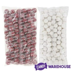 Gumballs Color Combo - Red And White: 4LB Box -Sweet Candy Planet gumballs color combo red and white 4lb box candy warehouse 4