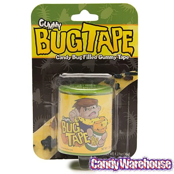 Gummy Bug Tape Candy Packs: 6-Piece Box 2 Gummy Bug Tape Candy Packs: 6-Piece Box - Image 2