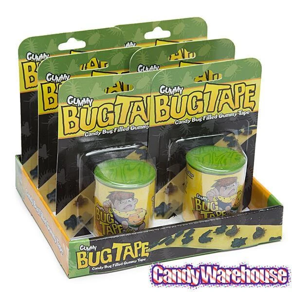 Gummy Bug Tape Candy Packs: 6-Piece Box 4 Gummy Bug Tape Candy Packs: 6-Piece Box - Image 4