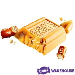 Hershey's Gold With Peanuts And Pretzels Snack Size Candy Bars: 42-Piece Bag -Sweet Candy Planet hershey s gold with peanuts and pretzels snack size candy bars 42 piece bag candy warehouse 3