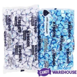Hershey's Kisses Color Combo - Light Blue And White: 800-Piece Box 9 Hershey's Kisses Color Combo - Light Blue And White: 800-Piece Box -Sweet Candy Planet hershey s kisses color combo light blue and white 800 piece box candy warehouse 5