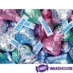 Hershey's Kisses Pastel Foiled Milk Chocolate Candy: 100-Piece Bag -Sweet Candy Planet hershey s kisses pastel foiled milk chocolate candy 100 piece bag candy warehouse 5 60fc7529 bd55 40c0 ac0b 59dafbf93849